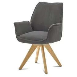 Musterring Stuhl Tiama Cord Grau Anthrazit