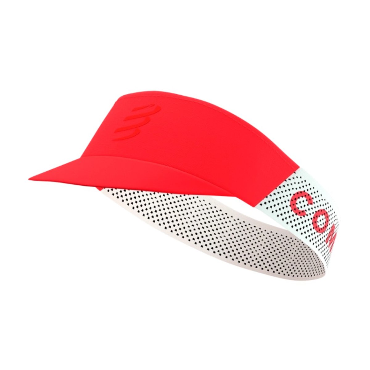 Viseira Compressport Pro Racing Vermelho Branco Unisex