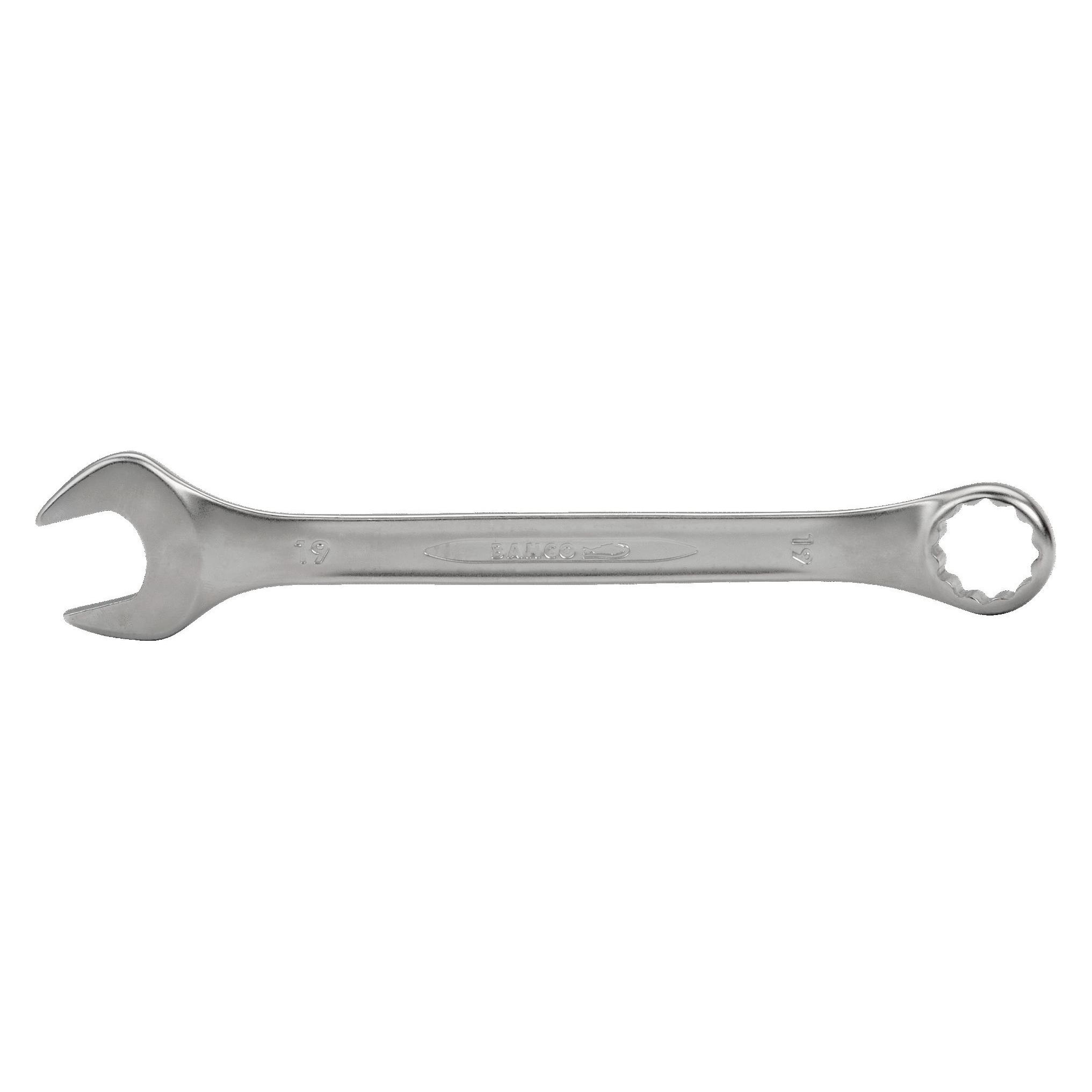 Bahco Flacher 22-mm-Ring-Maulschlüssel, verchromt, 250 mm (22 mm) (111M-22)