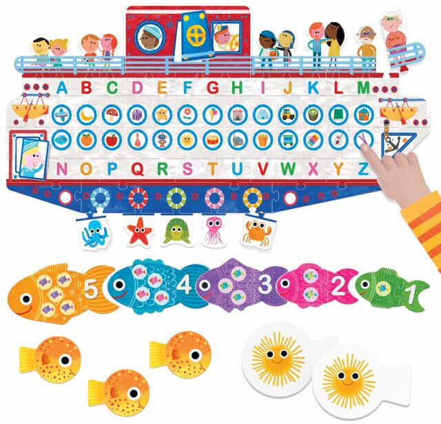 La Maison des Maternelles : Coffret de Jeux Tactiles Préscolaire - Headu