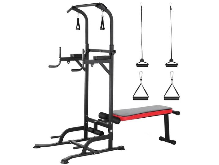 Tour de puissance d'entraînement de style gymnastique fonctionnelle, système de banc d'entraînement réglable, pliable pour les côtes et les hanches, charge 200 kg