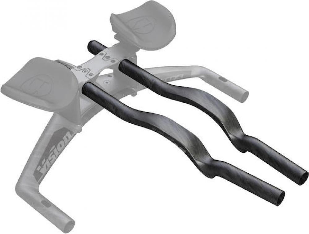 Vision Extensions Speed Carbon 35 cm Schwarz - maximale Aerodynamik für Zeitf...