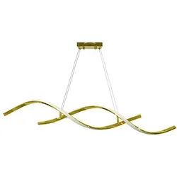Activejet, Pendelleuchte, AJE-STELLA Gold Deckenbeleuchtung LED 28 W (2700 lm)