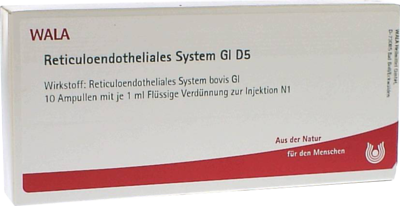 WALA Heilmittel GmbH RETICULOENDOTHELIALES System GL D 5 Ampullen 10X1 ml 02831745