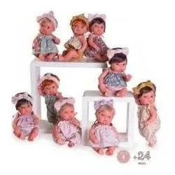 Antonio Juan Mufly Puppenset mit 9 Puppen, 21 cm