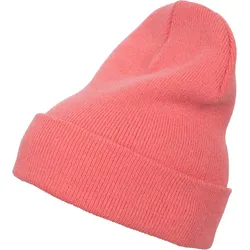 FLEXFIT Unisex Lange Strickmütze Beanie 1501KC coral one size