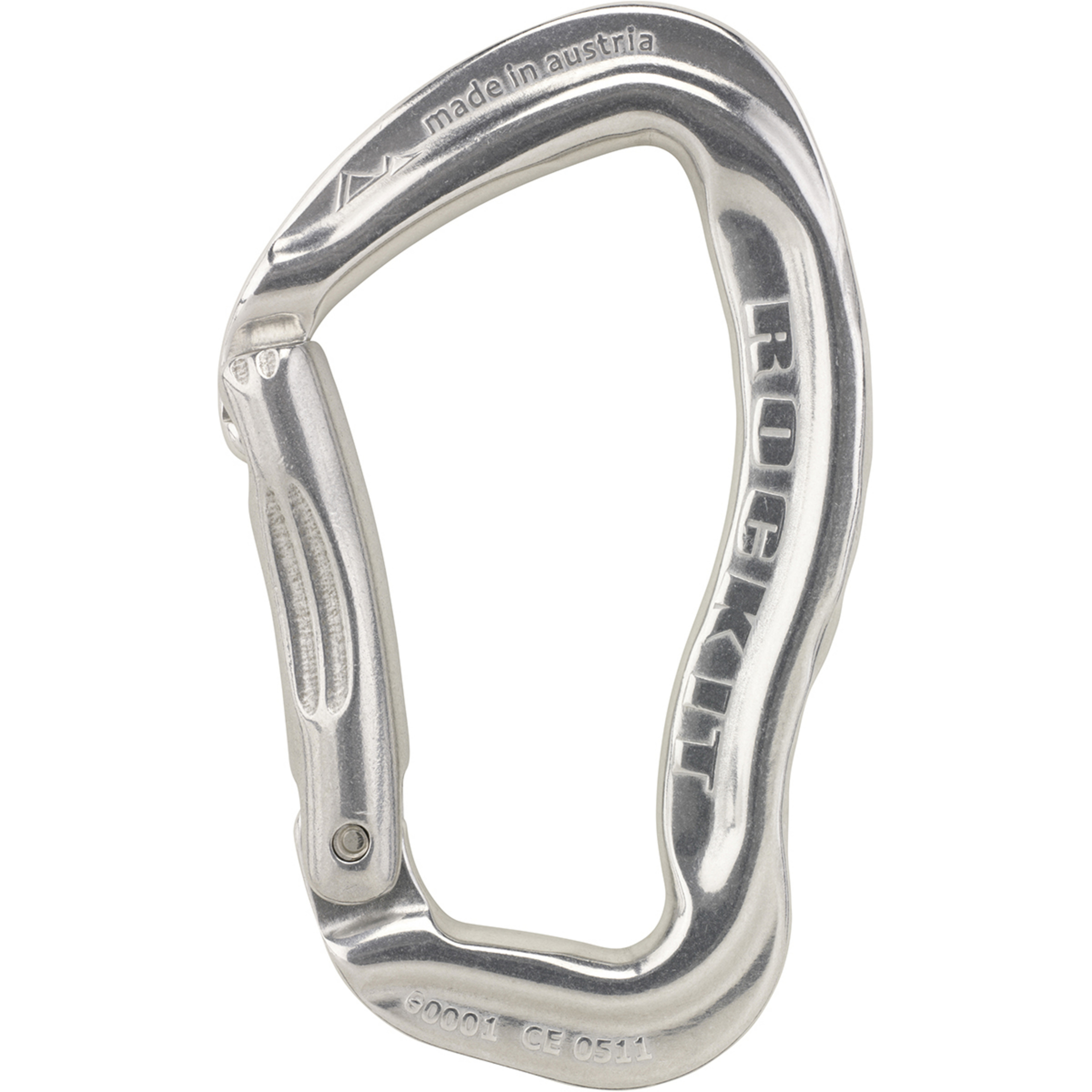 Austrialpin Rockit Snapgate Karabiner Karabiner grau Alpinklettern | Sportklettern | Eisklettern