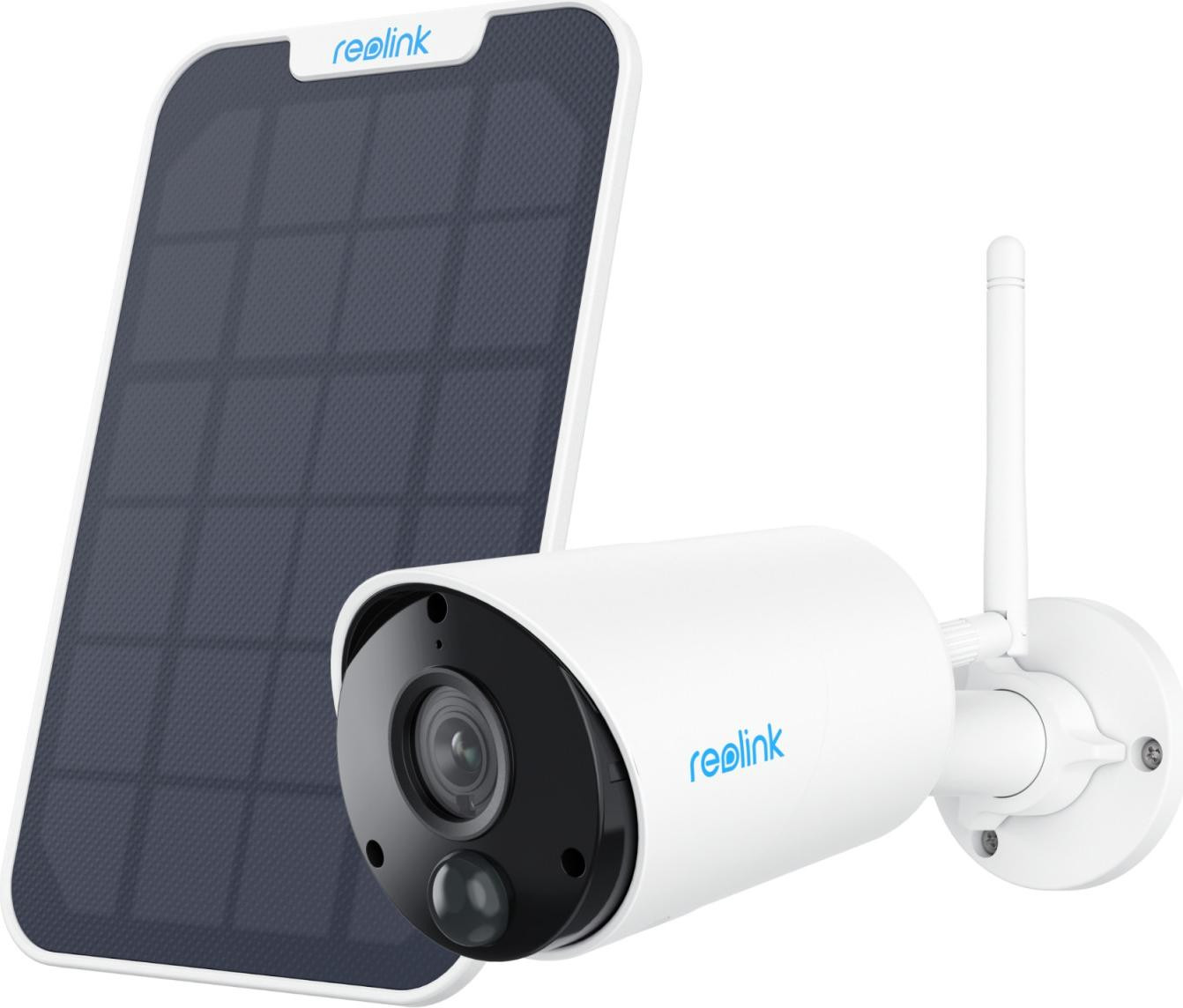 Reolink Argus Serie B320 IP-beveiligingscamera, draadloos voor binnen en buiten, wit, bolvormig