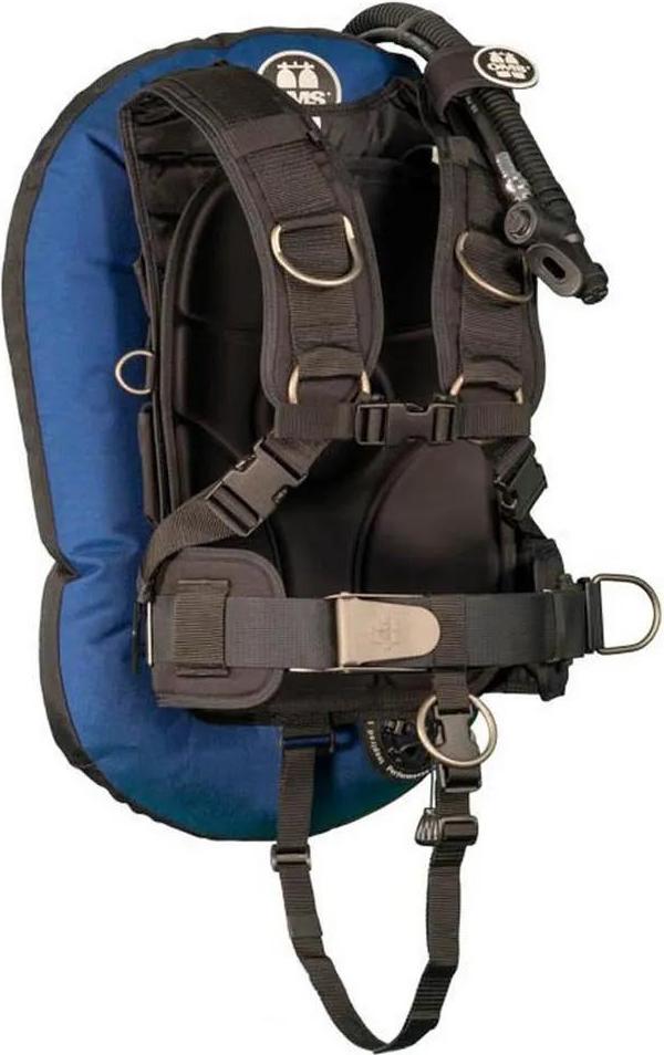 Oms Iq Lite With Performance Mono 27 Lbs Flügel Blau,Schwarz M-L Blau,Schwarz M-L