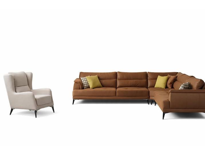 Xlmoebel Esszimmerstuhl Bequemer grauer Stoffstuhl im modernen Design für Esszimmer, Made in Europa