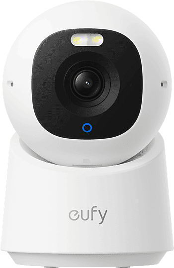 Cámara de vigilancia IP - Eufy E30, 4K, Función visión nocturna, Vista Panorámica, 360º, Blanco