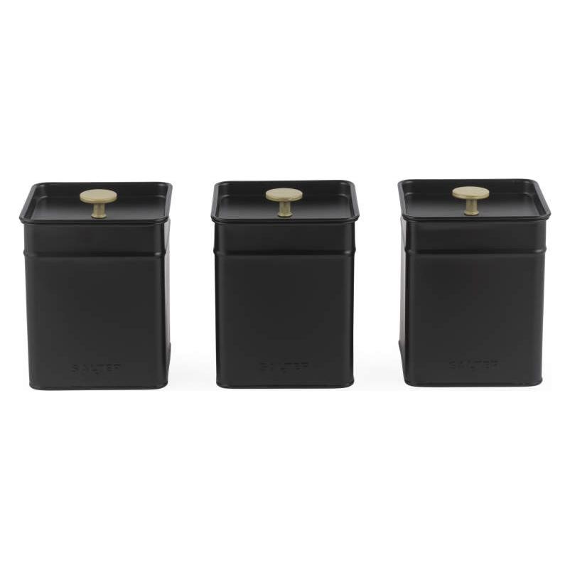 Salter BW14372 Alchemy 4-Piece Countertop Set, Black (14.20 l) (BW14372)