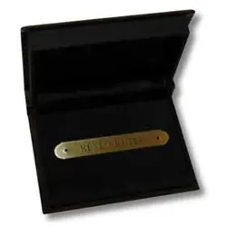 Geschenkbox für Pferdeschild mit Gravur - klein