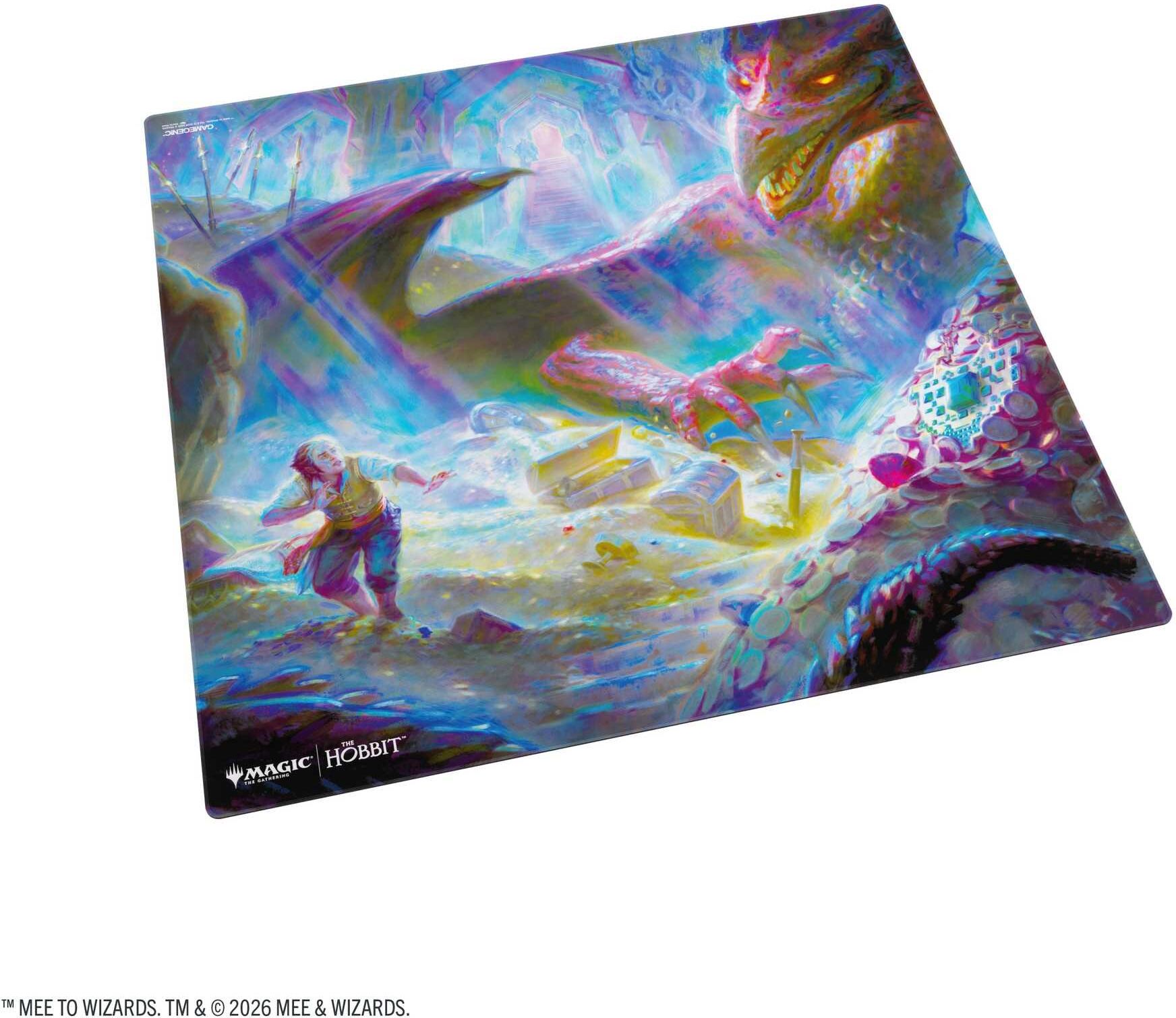 Gamegenic Magic: The Gathering The Hobbit Prime 2-Player Playmat – The Desolation of Smaug, Ages 13+, Magic: The Gathering Themed