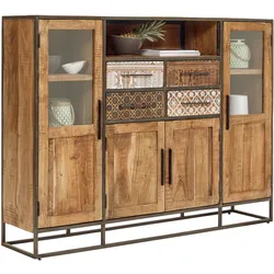 Highboard Wake Up (BHT 180x134x40 cm) - braun - BHT 180x134x40 cm