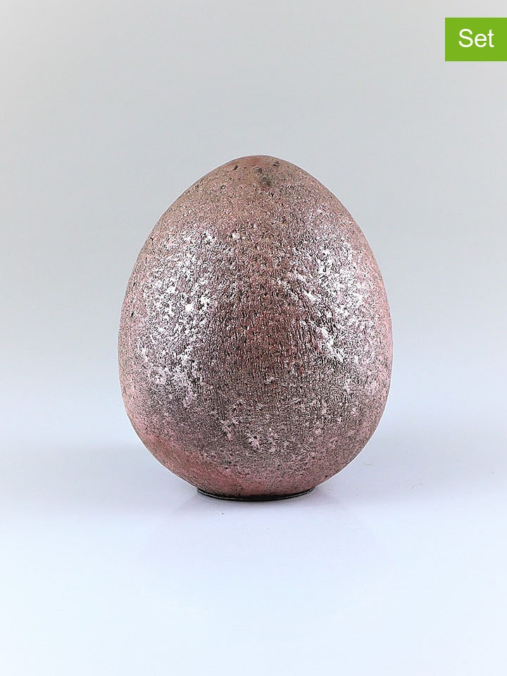 AM Design Dekofigur "Ei" in Rosa - (H)15 cm - onesize