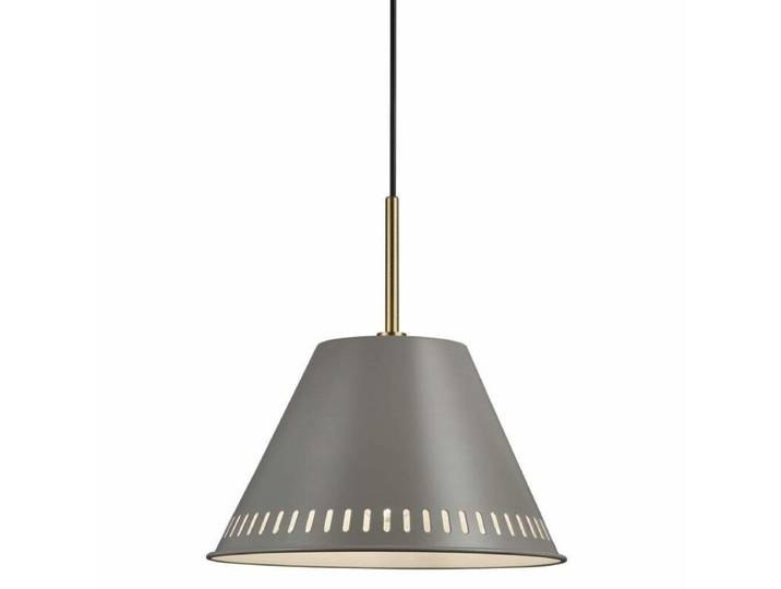 Nordlux Pendelleuchte Pine 1-flammig - Grau Industrial, Junges W