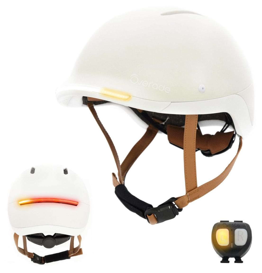 Fahrradhelm Radhelm - Mit Licht vorne und hinten - Blinkfunktion - Einheitsgröße