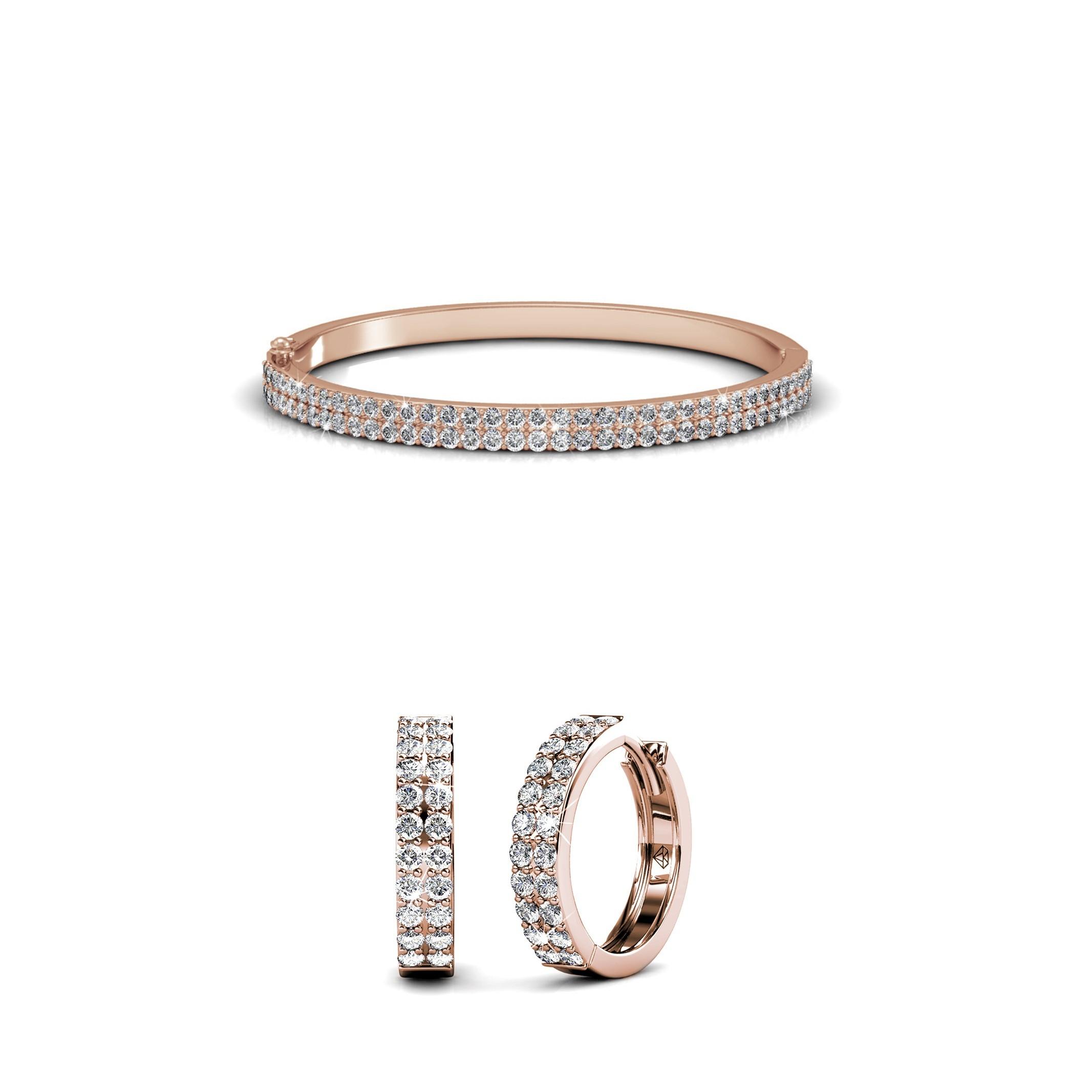 Glamour Sets - Roségoud en Kristal