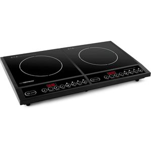 esperanza Kochplatte EKH008 St. Maria, Induktions-Doppelkochplatte, schwarz, 4000 Watt