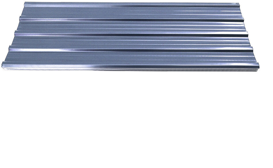 Dakota Fields Rust Resistant Steel Roofing Kit Grey 116 cm H x 46 cm W x 1.03 cm D