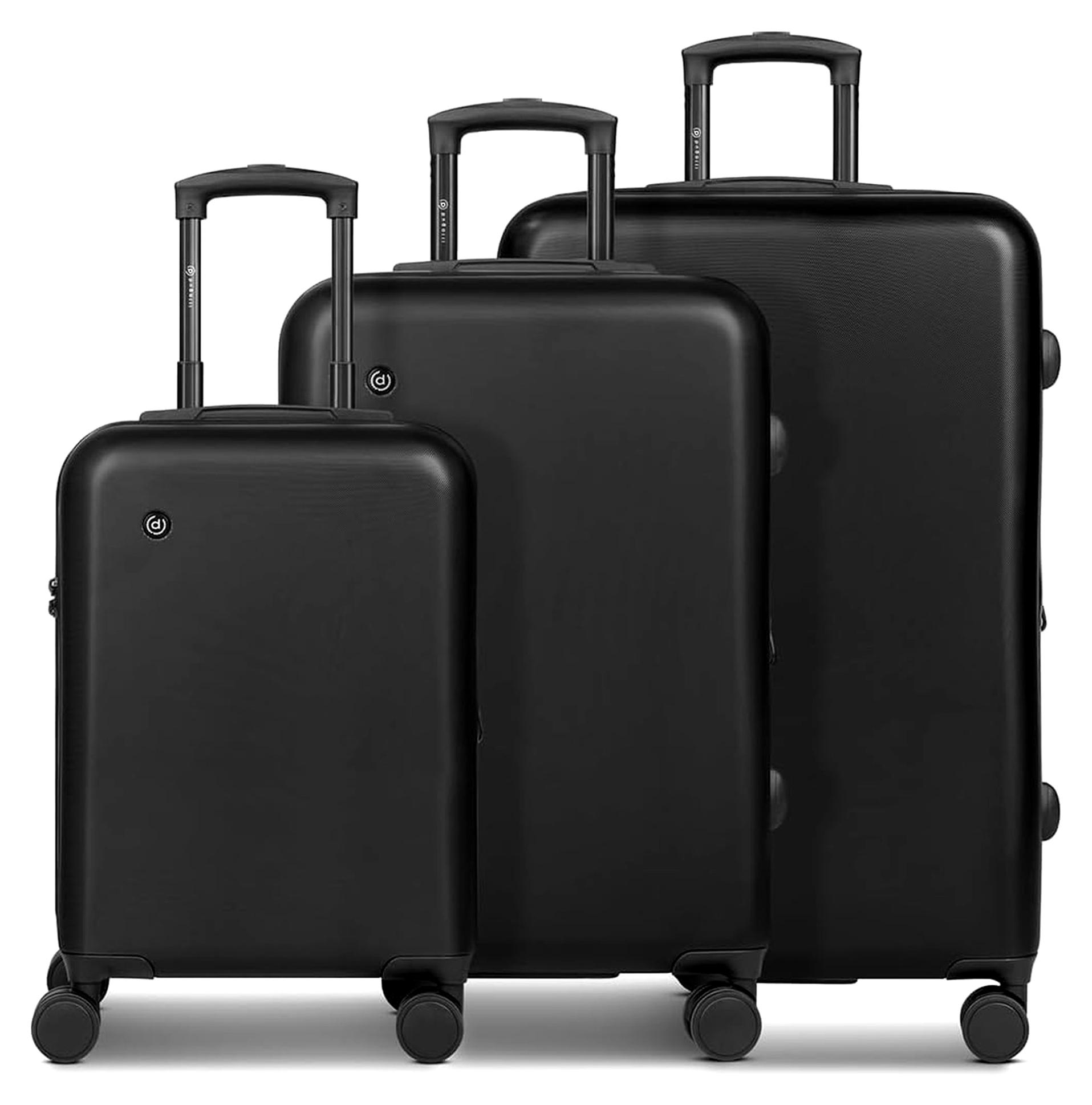 3-teiliges Kofferset für Damen und Herren | Reise-Trolleys 49 x 30 x 75 cm aus robustem ABS Material | Erweiterbar & TSA Schloss | Valencia 2.0 Serie