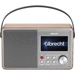 Albrecht Radio DR 862 DAB+, Akku, Bluetooth, braun