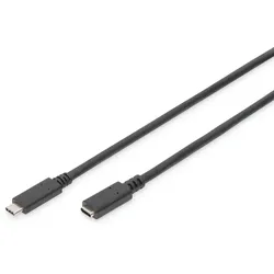 DIGITUS USB Type-C Verlängerungskabel, Typ C St/Bu, 2,0m