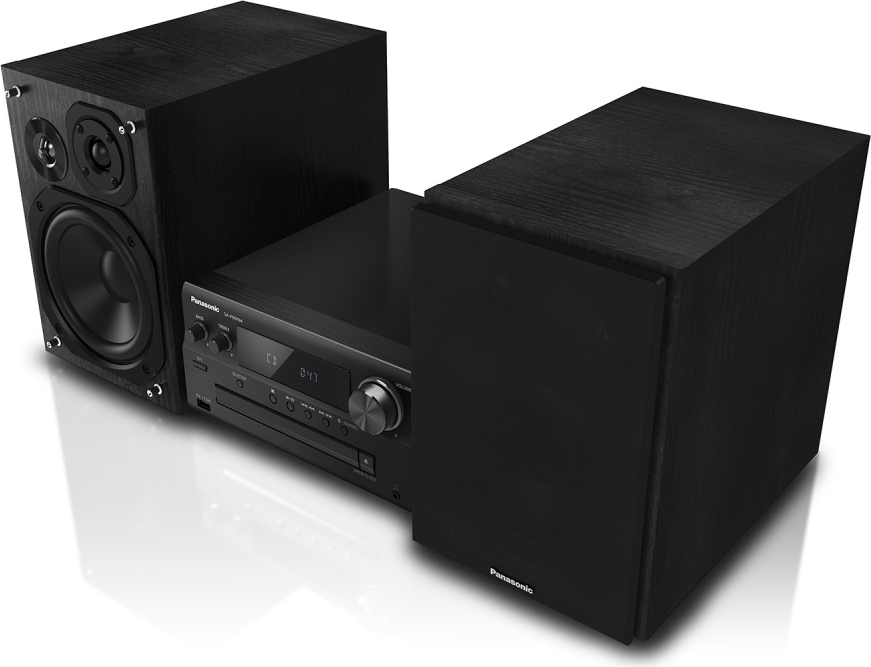 Panasonic SC-PMX94, Home-Audio-Minisystem, Schwarz, 120 W, 3-Wege, 10%, 24-bit/192kHz