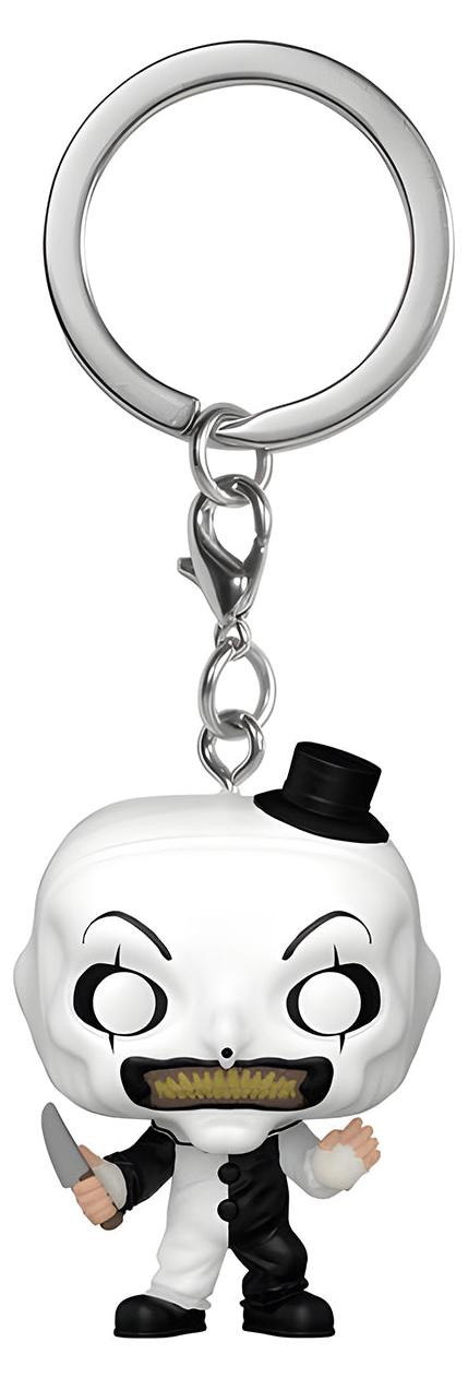 Funko POP! vinyl sleutelhanger Art the Clown Terrifier, 4 cm