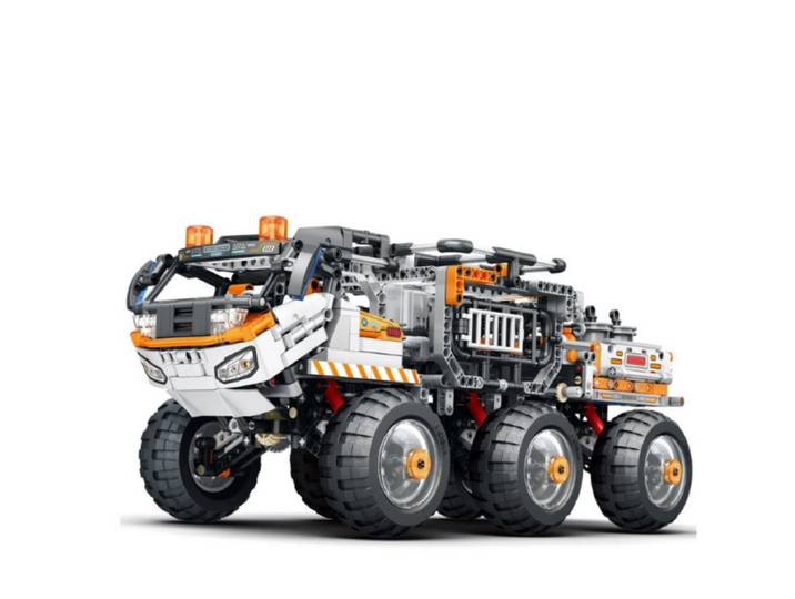 Reobrix 99005 Spielbausteine, (Konstruktionsspielzeug, 1758 St., Bauset), Dual Mode Steuerung per App und Fernbedienung
