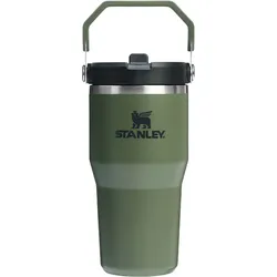 IceFlow Straw Thermobecher mit Griff 590 ml, Dried Pine