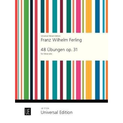 Ferling, F: 48 Übungen, Geheftet von , Universal Edition AG, 978-3-7024-0623-3