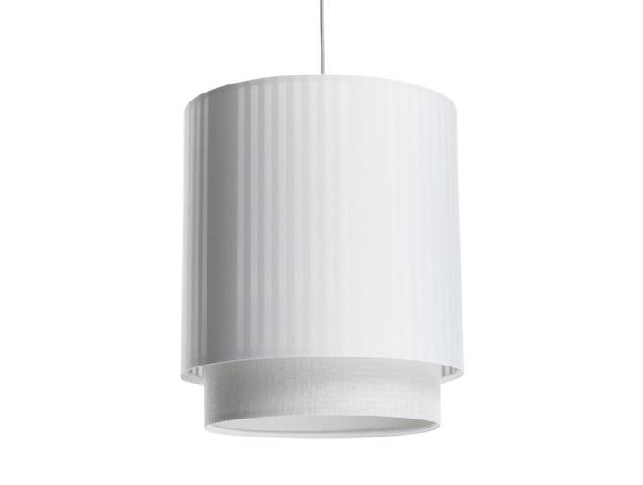 Onzeno Hängeleuchte Weiß 30/105 cm, Kunststoff, E27, 0.6x105x35 cm, Lampen & Leuchten, Innenbeleuchtung, Hängeleuchten, Pendelleuchten