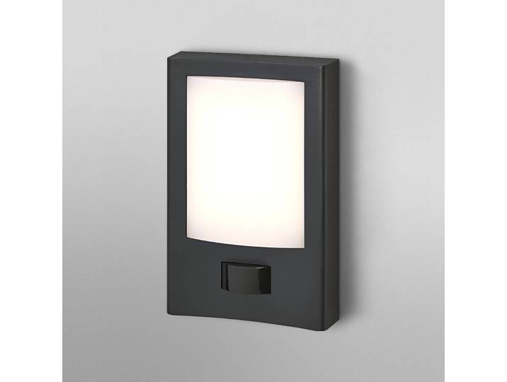 OSRAM Außenwandleuchte mit Bewegungsmelder ENDURA STYLE ENTRANCE, alu / grau / zink, Aluminium, Modern