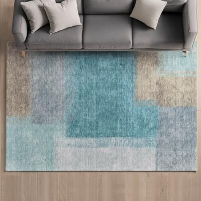 Addison Rugs Premium Washable Super Soft Modern Livingston Mayfield Rug