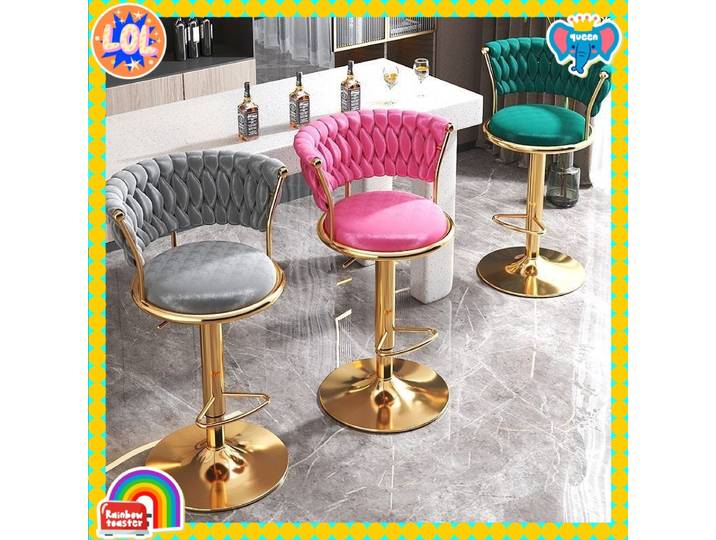 Chaise de Bar moderne simple, tabouret de levage surélevé, tabouret de bar haut pour la maison, chaise de bar pour page de caisse