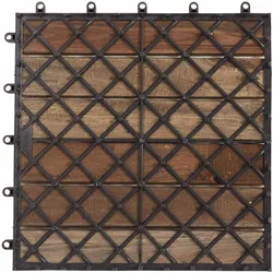 vidaXL, Gartenbodenbelag, Terrassenfliese (20x, 30 x 30 cm)