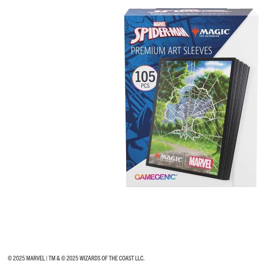 Gamegenic MTG Marvel's Spider-Man Premium Art Sleevers – Spider-Man Lands Serie