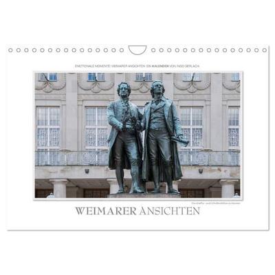 Emotionale Momente: Weimarer Ansichten. (Wandkalender 2027 DIN A4 quer), CALVENDO Monatskalender