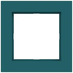 Hager WAD6100C09 Rahmen 1fach, A.1, azure, matt