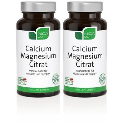 Nicapur Calcium Magnesium Citrat Kapseln 2x 2x60 St