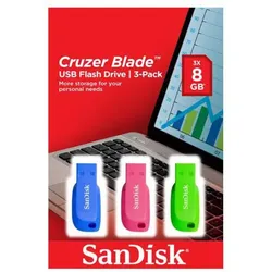 SanDisk Cruzer Blade USB-Stick 32 GB, 3-Pack