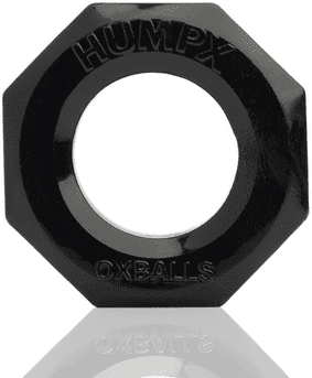 Oxballs Humpx - Larger Screw Cockring - Black