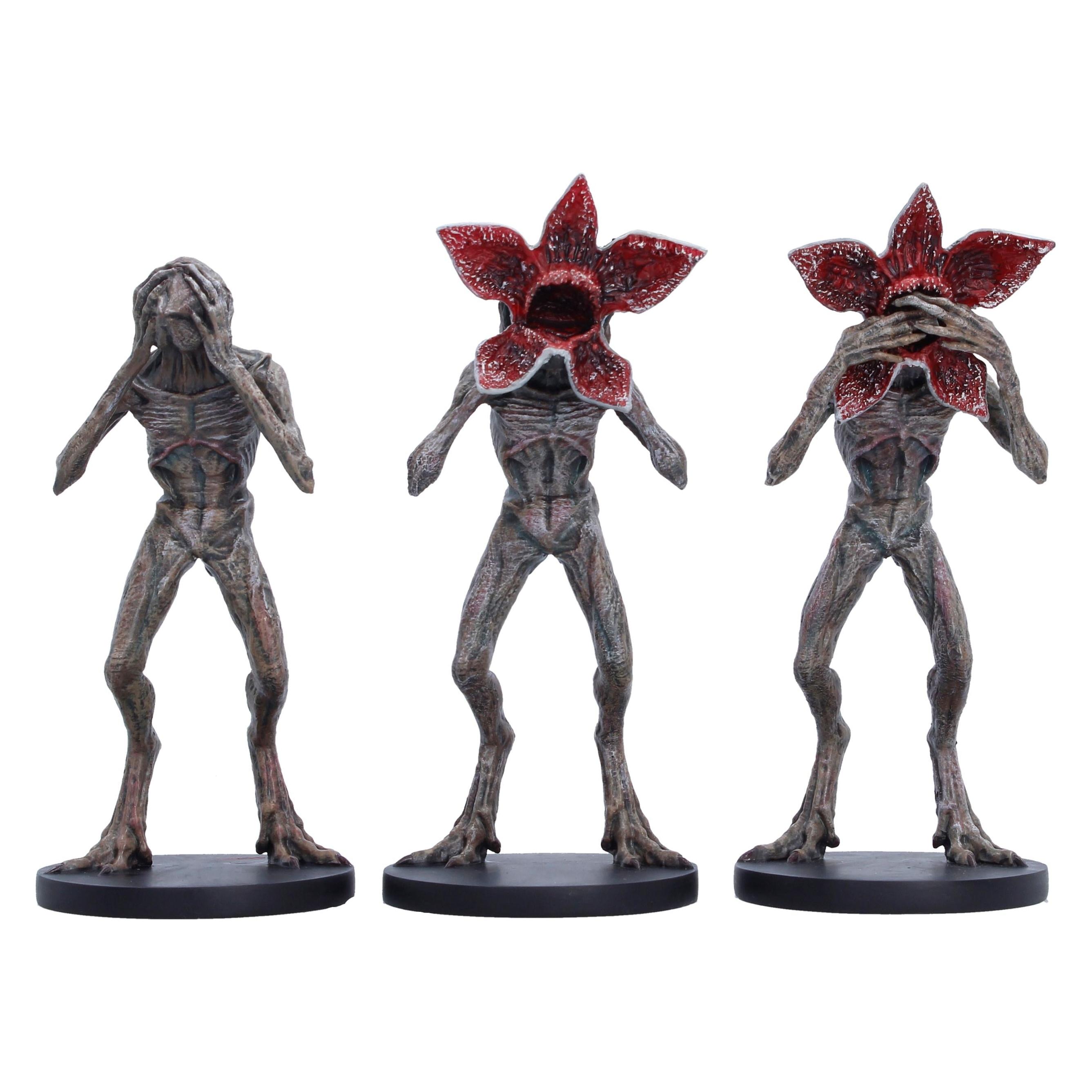Nemesis STRANGER THINGS - Three Wise Demogorgons - Set 3 Statuette (NEMN-B7729C26)