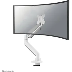 Neomounts Desk Mount 1 Ultra Wide Screen (Tisch, 49", 18 kg), Monitor Halterung, Weiss