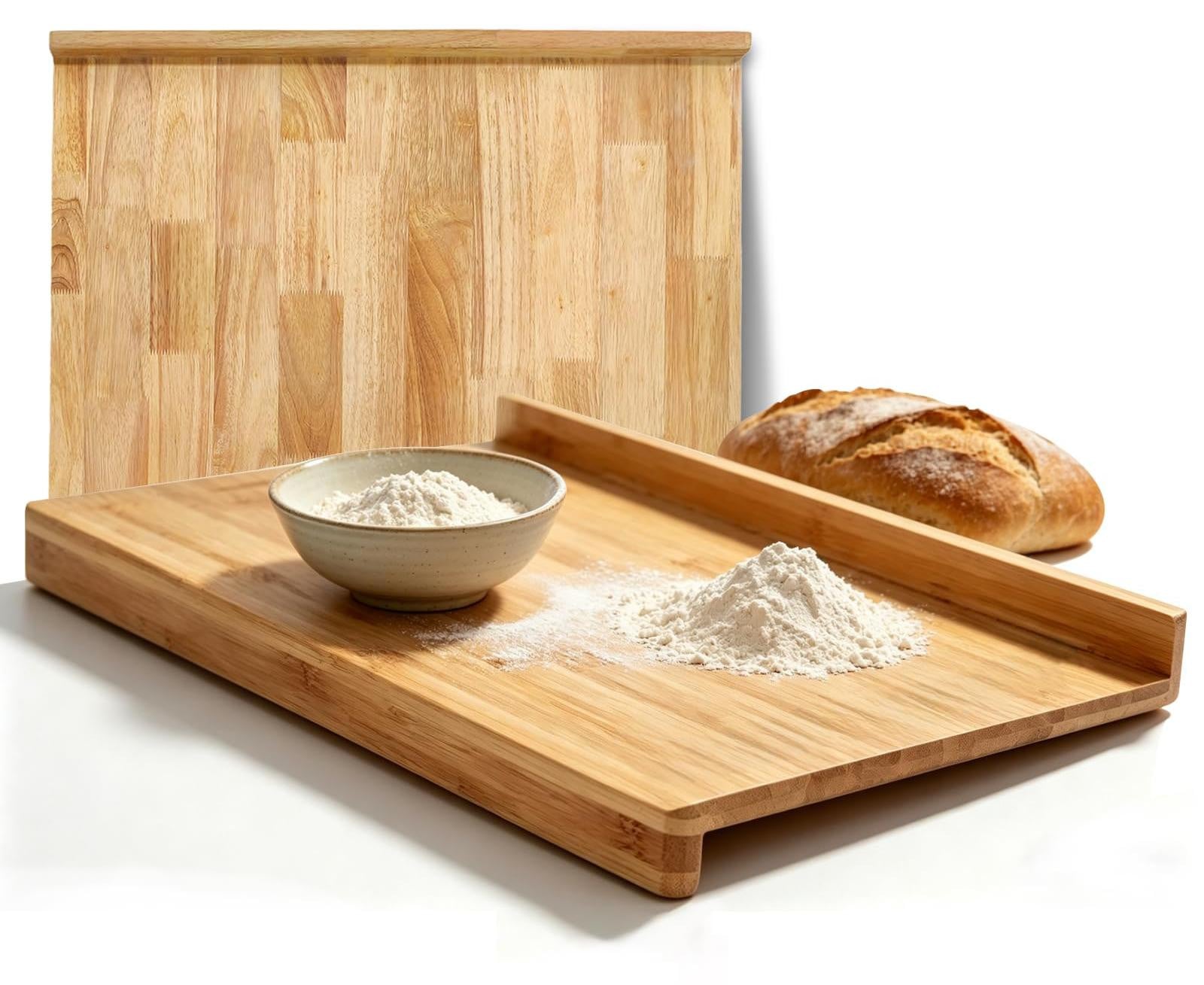 Dripio Houten snijplank en serveerplank, Breedte: 70 cm, Diepte: 50 cm