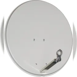 Sky Vision IDEAL 75 cm Alu-Satellitenspiegel hell RAL 7035