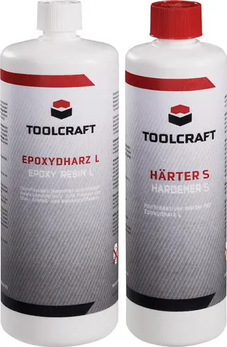 TOOLCRAFT 1231140 Epoxydharz und Härter 1 Set