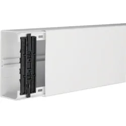 Hager FB6013009016 Leitungsführungskanal PVC mit Geräte/TW FB 60x130 verkehrsweiß